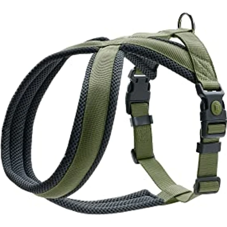 Hunter Hunde-Geschirr London Comfort oliv-grün L 2 – Bild 2