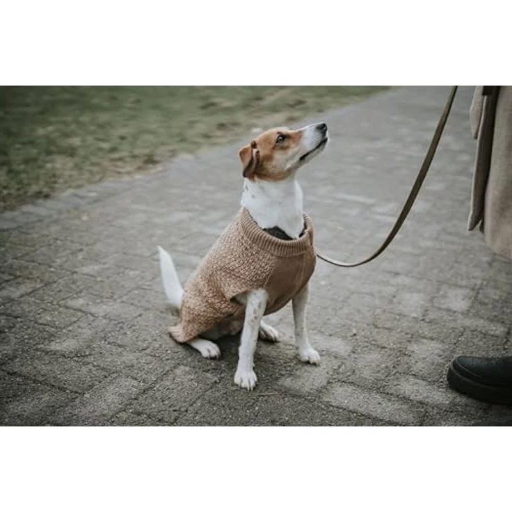 Hunter Hunde-Pullover Malmö beige 35 cm – Bild 10