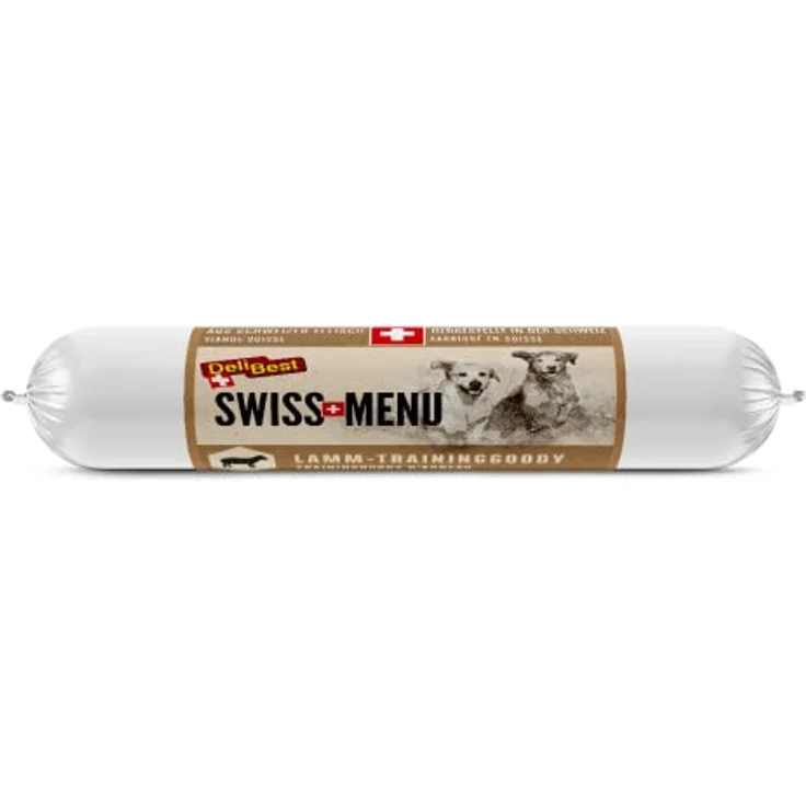 DeliBest Swiss MENU TrainingGoody Lammfleisch, hochwertige Hundeleckerli für sensible Hunde, glutenfrei, 200 g – Bild 1