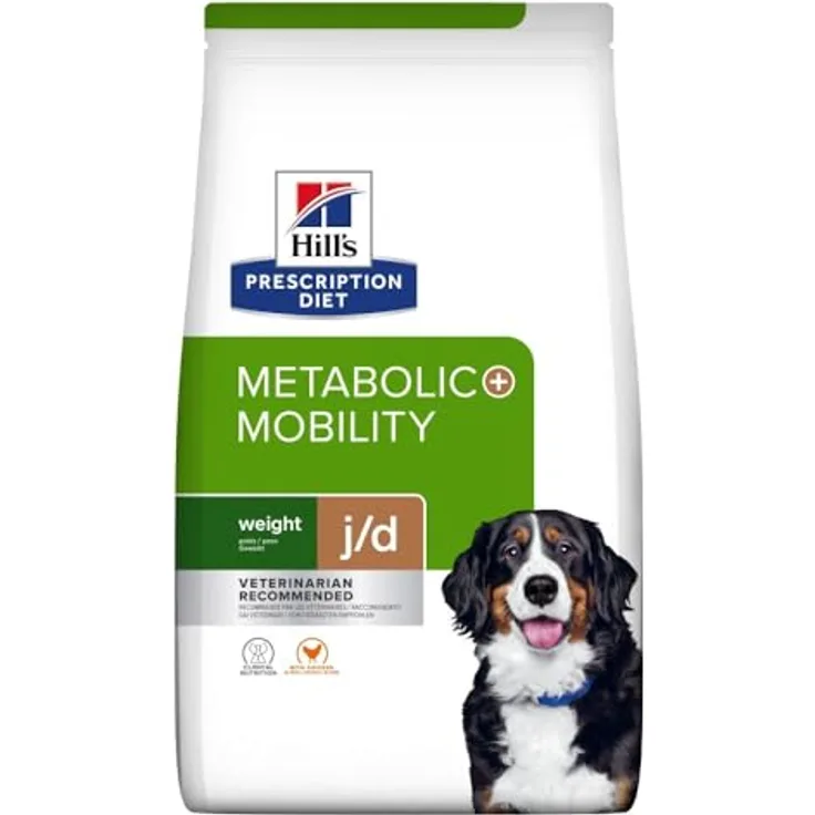 Hill's Prescription Diet Metabolic + Mobility, Hundefutter zur Gewichtsreduktion und Verbesserung der Beweglichkeit, 12 kg