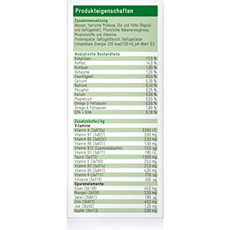 RECOACTIV Recovery Immun für Katzen, hochkalorisches Diät-Alleinfuttermittel, 3 x 90 ml zur Unterstützung bei Mangelernährung und Rekonvaleszenz – Bild 3