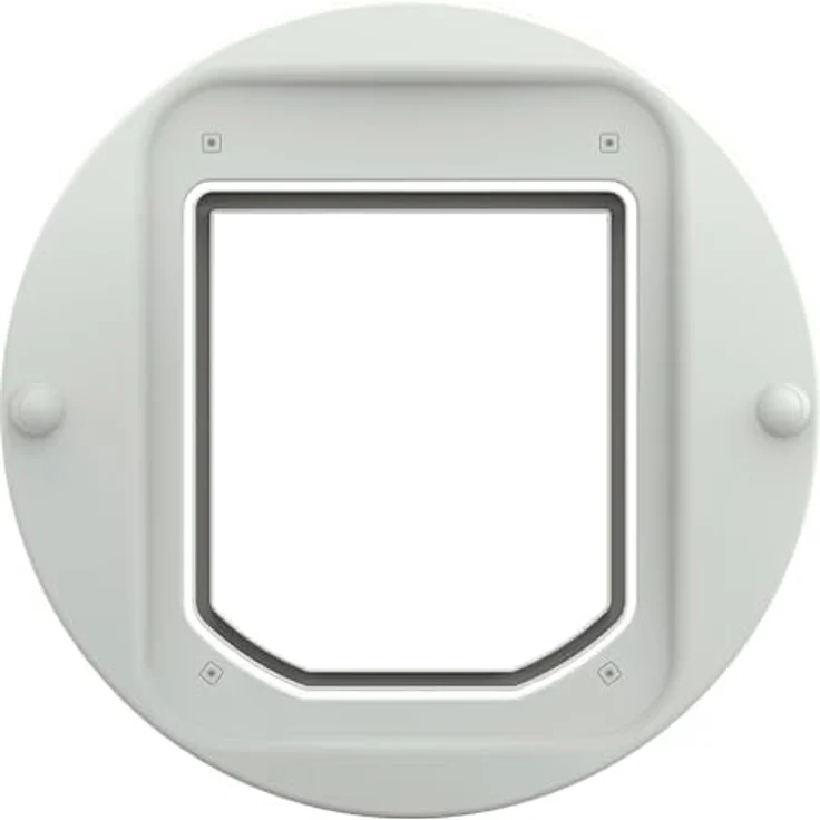Cat Mate Adapter-Set für Glastüren-/Wände (361), kompatibel mit Cat Mate Klappen 360, 359W und 358W, einfache Installation, Weiß – Bild 5