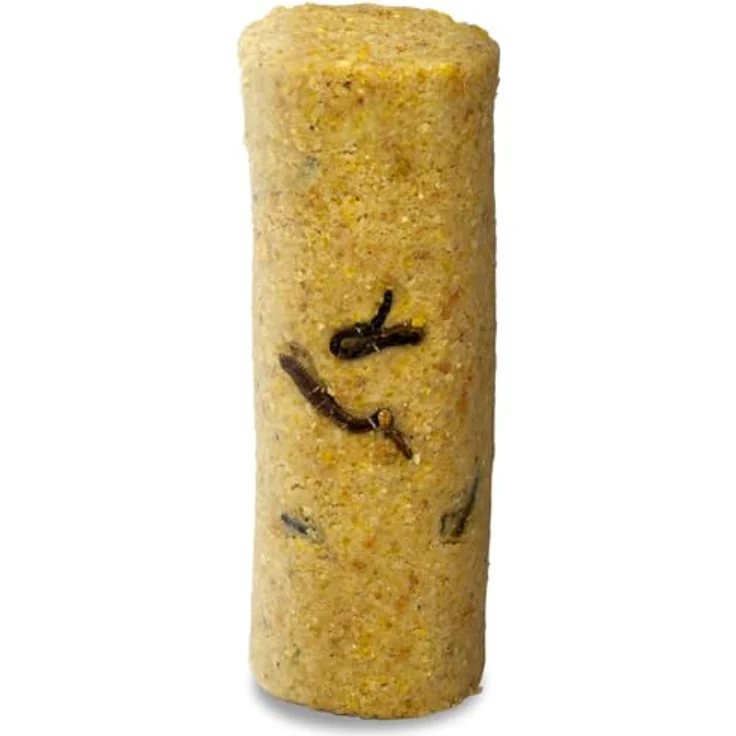 JR FARM Garden PBar Erdnussbutter mit Regenwürmern, 350g - naturnahe Vogelfutterrolle, schalenfrei, proteinreich – Bild 2