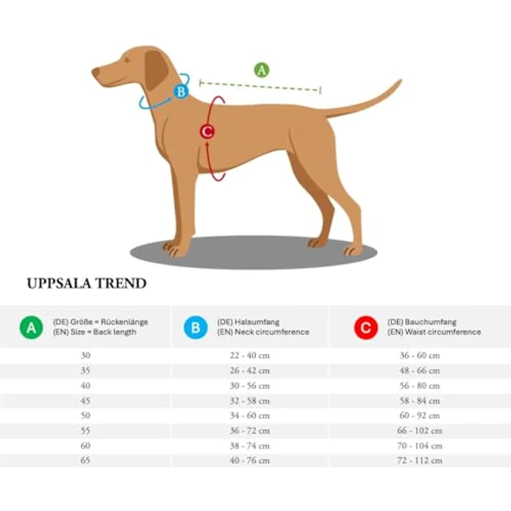 Hunter Hunde-Mantel Uppsala Trend 40 cm Hals 30-56 cm Bauch 56-80 cm – Bild 3