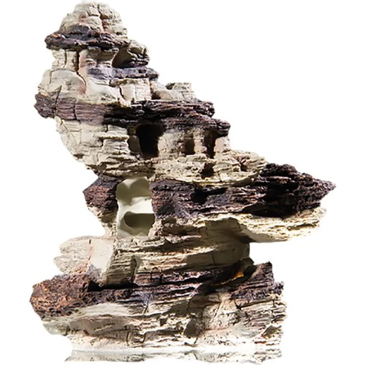 HOBBY Aquariendeko Arizona Rock 2, Naturnah gestalteter Felsen für Aquarium und Terrarium, 24x26x14 cm, aus sicherem Polyresin – Bild 1