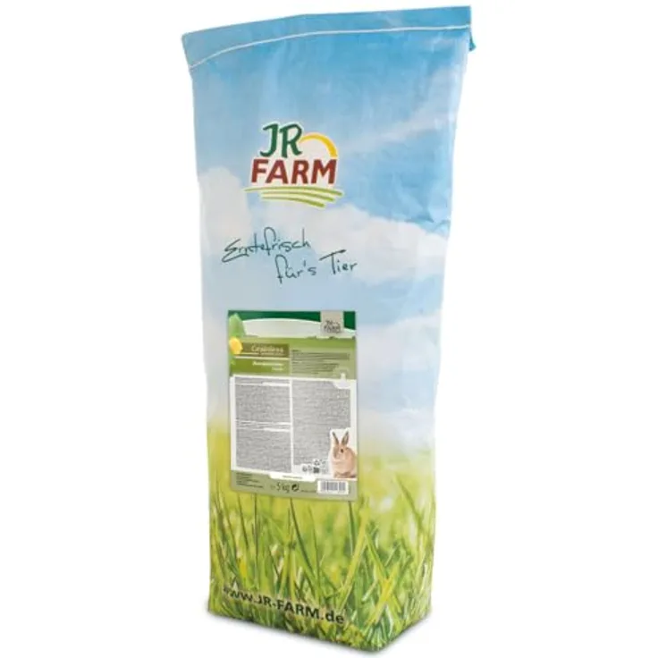 JR FARM Grainless Herbs Zwergkaninchen, Getreidefreies Kleintierfutter mit natürlichen Kräutern, 5 kg