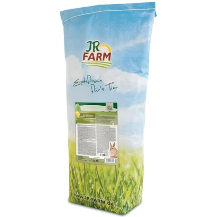JR FARM Grainless Herbs Zwergkaninchen, Getreidefreies Kleintierfutter mit natürlichen Kräutern, 5 kg – Bild 1