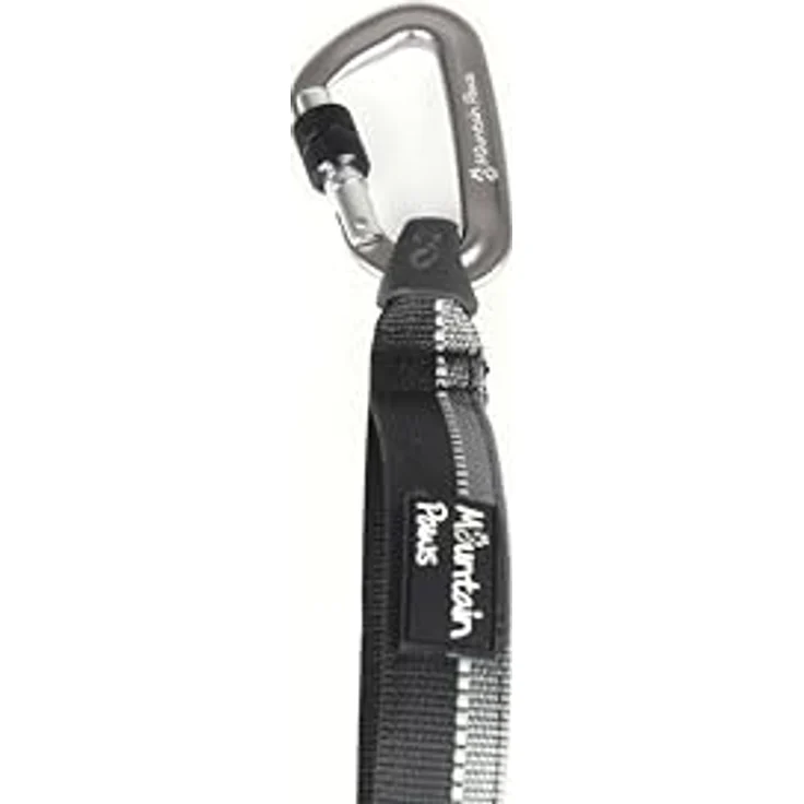 Mountain Paws Laufleine für Hunde, Hand- oder Taillenmontage mit stoßdämpfendem Gurtband, 1,4 m, Neopren-Griff – Bild 2
