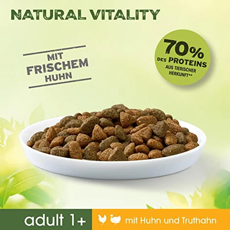Perfect Fit PERFECT FITâ„¢ Katze Natural Vitality Adult 1+ Trockenfutter mit Huhn und Truthahn, 6kg, reich an Vitaminen – Bild 6