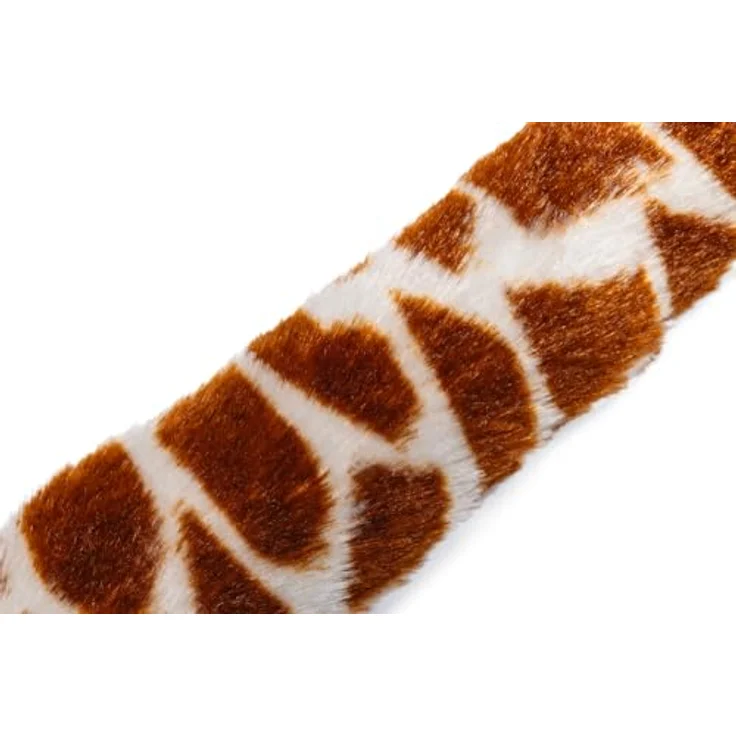 Beeztees Dschungel Giraffenschwanz, Hundespielzeug aus weichem Plüsch, 50x6 cm, ohne Quietscher – Bild 5
