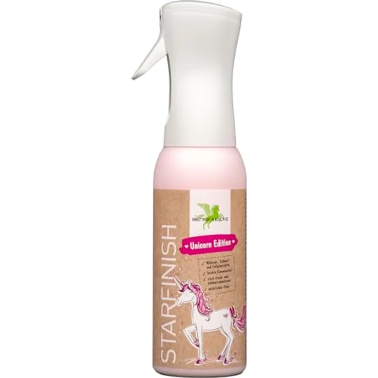 Bense & Eicke Fellpflege StarFinish Unicorn-Edition, Mähnenspray mit staub- und schmutzabweisender Wirkung für Pferde – Bild 2