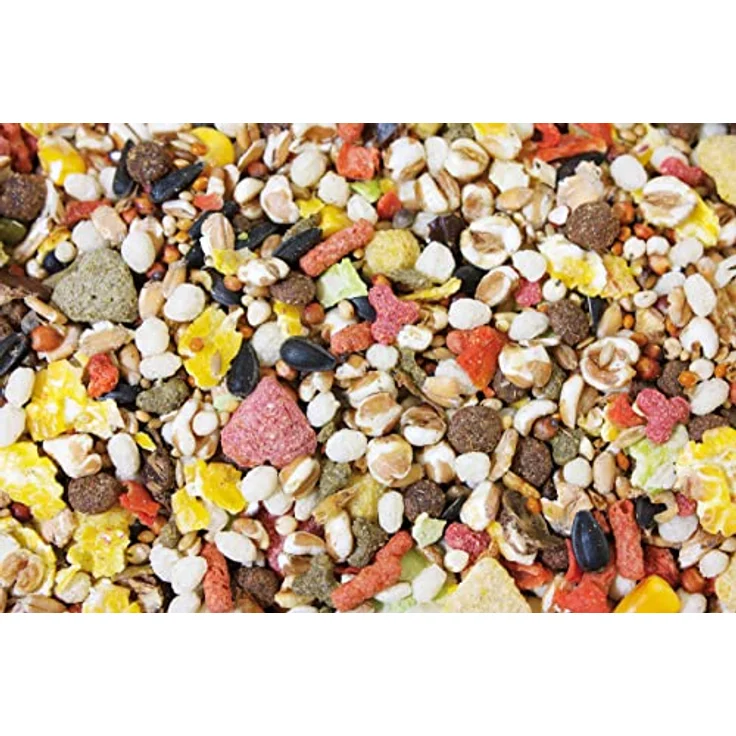 JR FARM Ratten-Schmaus 2,5 kg, Natur-Pur Alleinfuttermischung ohne Pellets, reich an Wildsaaten und tierischen Proteinen, made in Germany – Bild 2