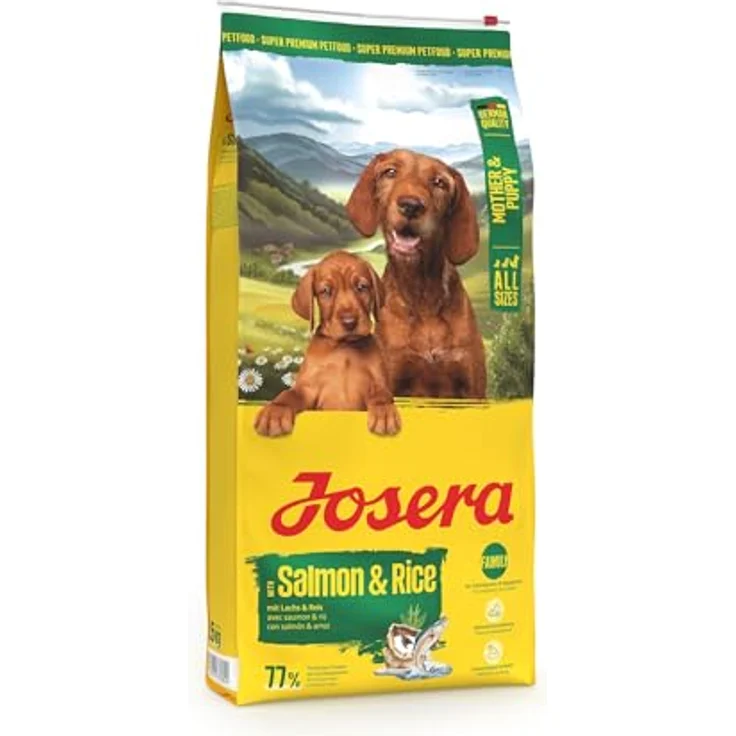 Josera Mother & Puppy, Hunde-Trockenfutter mit Lachs & Reis, 12,5 kg, glutenfreie Rezeptur – Bild 3