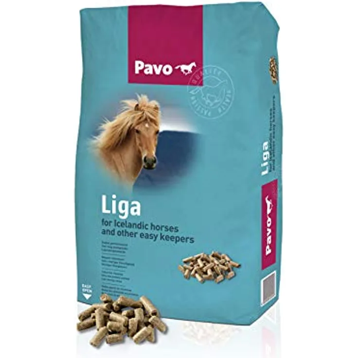 Pavo Liga Easy Keepers, Pferdefutter mit niedrigem Eiweißgehalt und erhöhten Vitaminen, 20kg