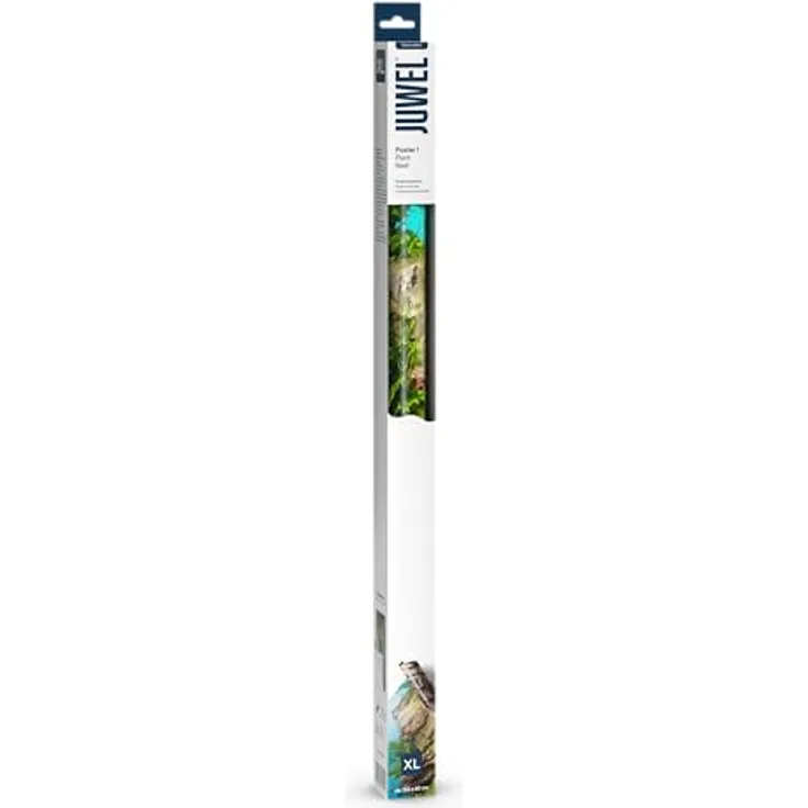 Juwel Aquarium Poster 1 XL, Dekorationsrückwand für Aquarien 120 x 60 cm bis 150 x 60 cm, 2 Motive auf Vorder- und Rückseite