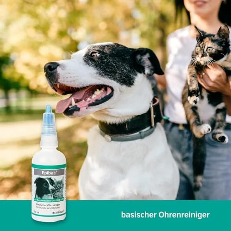 Epibac Basischer Ohrreiniger mit Chlorhexidin und Tris-EDTA, 100 ml-besonders geeignet zur Ohrreinigung vor der Anwendung von Antibiotika – Bild 4