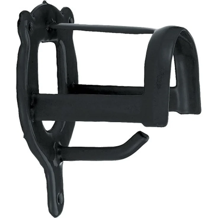 Kerbl Trensenhalter, Metall mit Kunstharzbeschichtung, schwarz