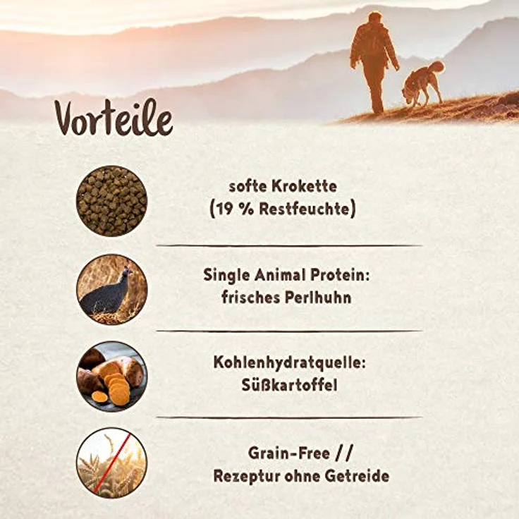 Bosch SOFT Mini Perlhuhn & Süßkartoffel, getreidefreies Hundefutter für ernährungssensible Hunde, 2,5 kg – Bild 5
