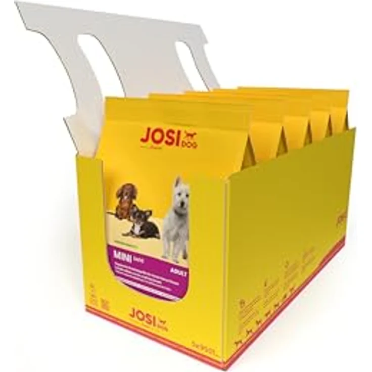 JosiDog Master Mix, Premium Trockenfutter für normal aktive Hunde, 5 x 900 g, mit viel Protein & Roter Beete, Alleinfutter, made in Germany – Bild 1