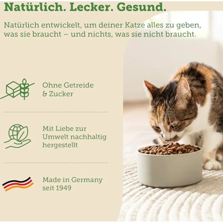 MERA Cats Nature Sensitive Insekt, Katzenfutter Trocken 400g | Mono-Protein, getreidefrei & zuckerfrei, hoher Fleischanteil, leicht verdaulich – Bild 1