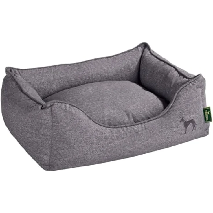 Hunter Hunde-Sofa Boston grau M – 80x60 cm – Bild 2