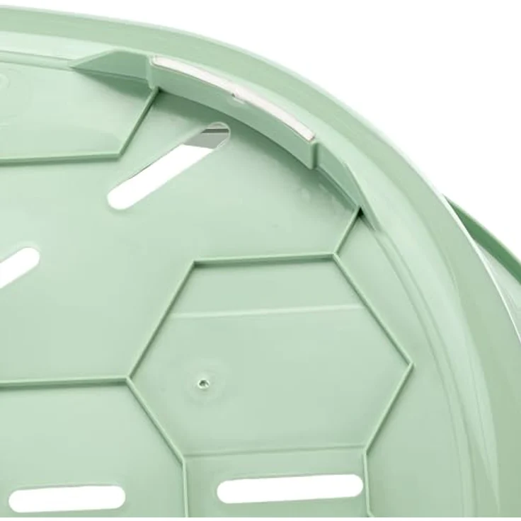 Ferplast Siesta Deluxe Hundebett Katzenbett, waschbar, rutschfest, atmungsaktiv, 74 x 48 x 25 cm, Grün – Bild 5