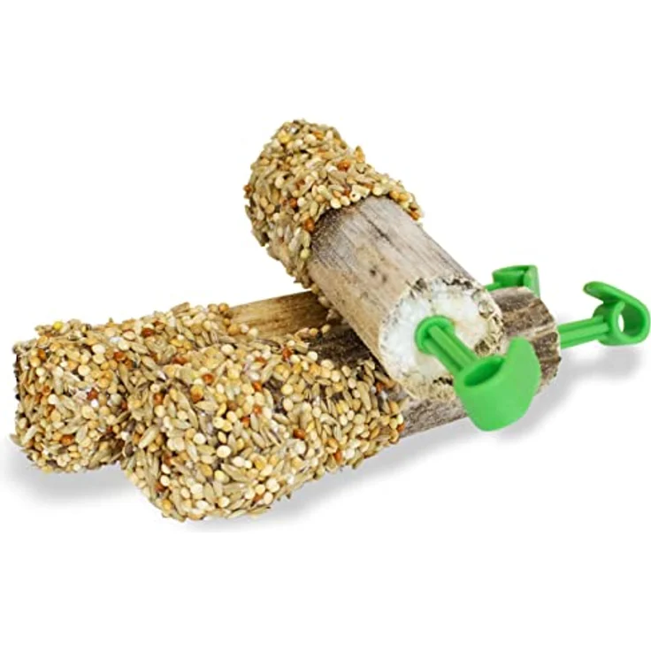 JR FARM Birds Hirse-Sonnenblumenstiele, 20g natürlicher Snack für Ziervögel, kalorienarm und vitalisierend – Bild 2