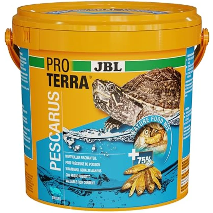 JBL Proterra PESCARUS 2,5 L, Alleinfutter-Mix für Fische, Garnelen und Sumpf-Wasserschildkröten – Bild 1