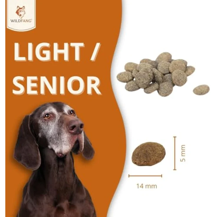 Wildfang® Hundefutter Trocken, Premium getreidefreies Hundefutter mit Truthahn und Süßkartoffel, 2 kg für Senioren, glutenfrei, mit Gelenk- und Zellschutz – Bild 5