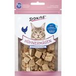 Dokas Hühnermägen gefriergetrocknet, Katzensnack für ausgewachsene Katzen, 12g