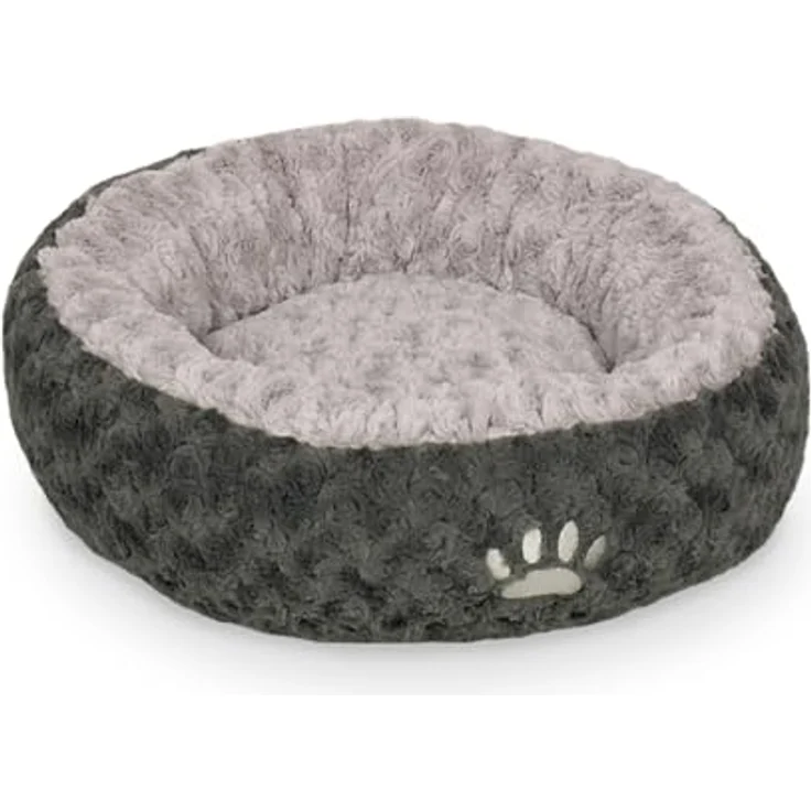 Nobby Donut "SEOLI" dunkelgrau / hellgrau Ø 80 cm – Bild 2