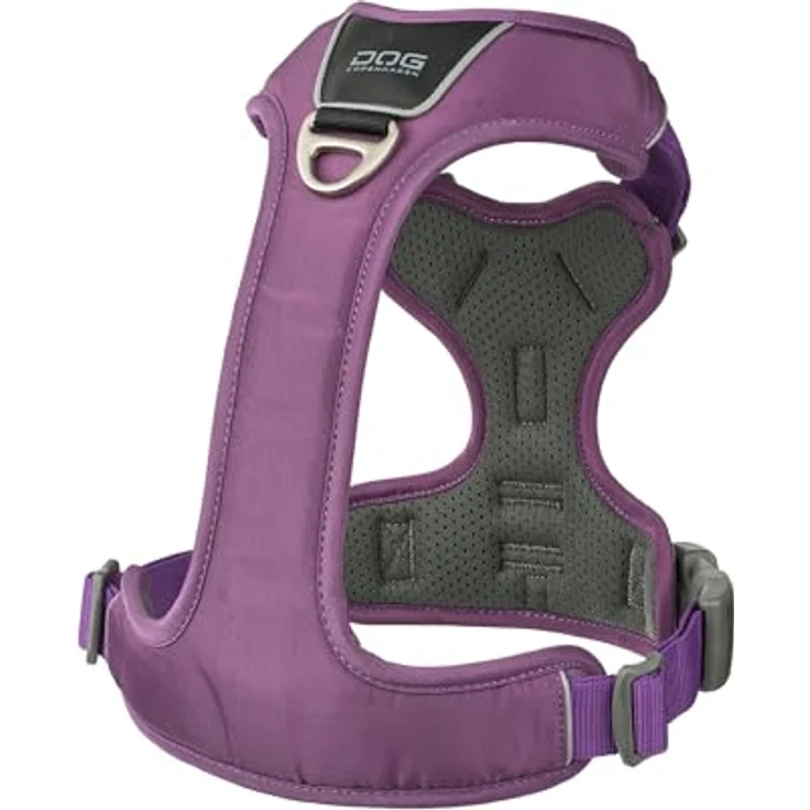 DOG Copenhagen Comfort Walk Pro Hundegeschirr, ergonomisches Design, reflektierendes Material, Purple Passion, Größe XS – Bild 2