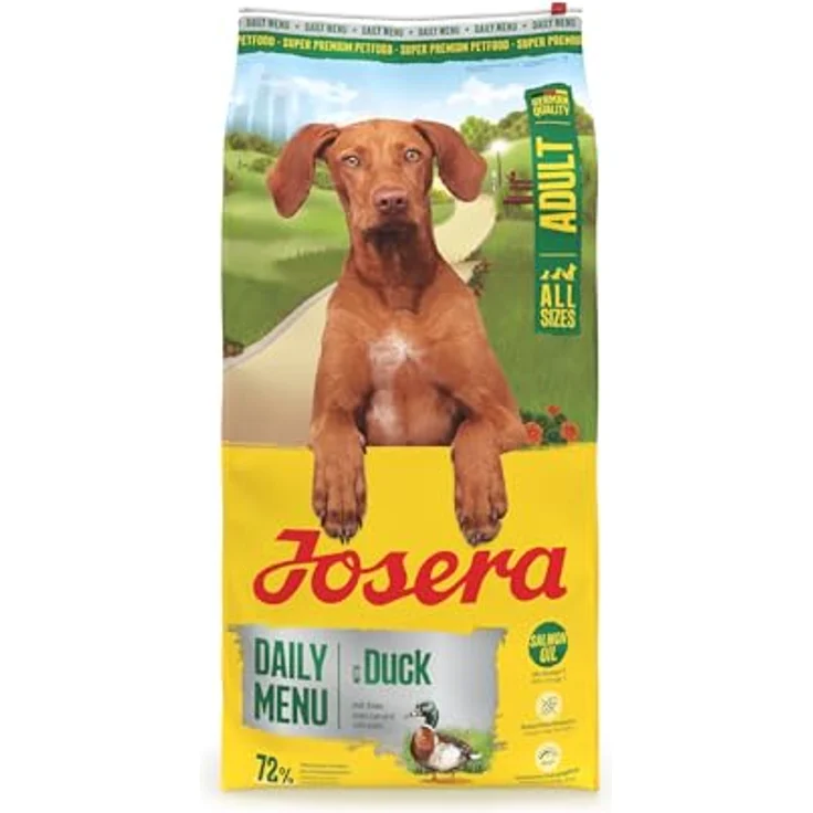 Josera Daily Menu Duck, Trockenfutter für ausgewachsene Hunde, glutenfrei, 12,5 kg – Bild 2