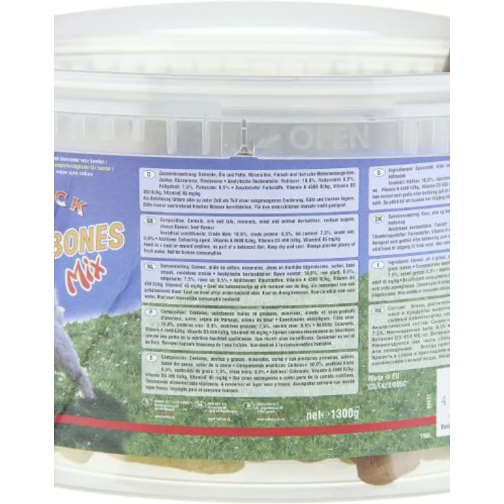 Nobby 69921 StarSnack Cookies Bones Mix, 1,3 kg Eimer für Hunde, frische Leckerbissen als Snack oder Belohnung – Bild 5