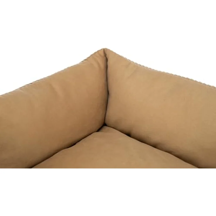 TRIXIE Tierbett Bett Marley ocker für Hunde, rutschfester Boden, waschbar, Canvas – Bild 6