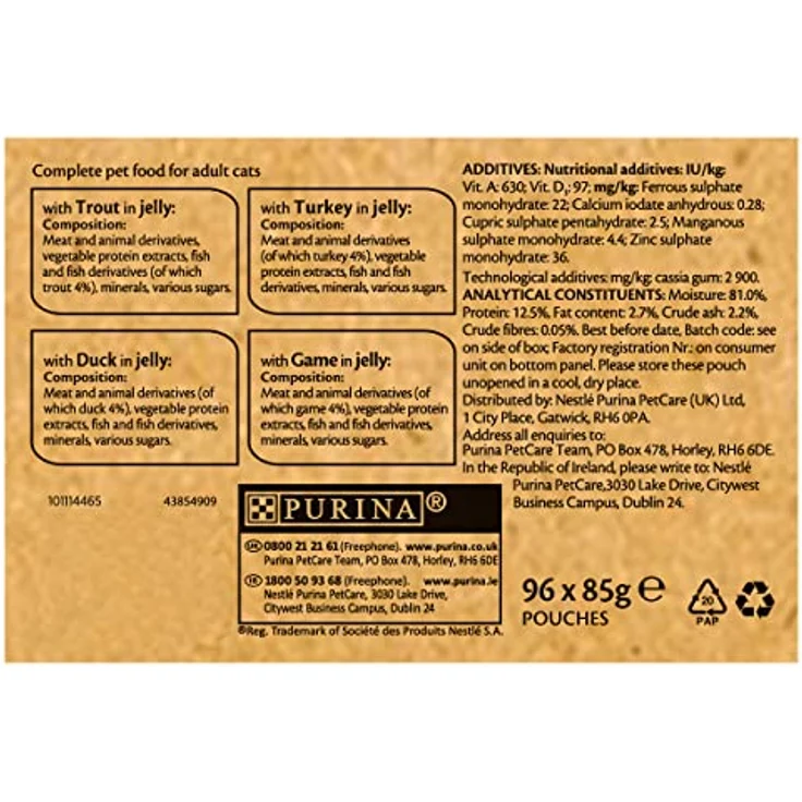 Purina Gourmet Perle Country Medley, Katzen-Nassfutter in herzhafter Sauce, 96 x 85g – Bild 3
