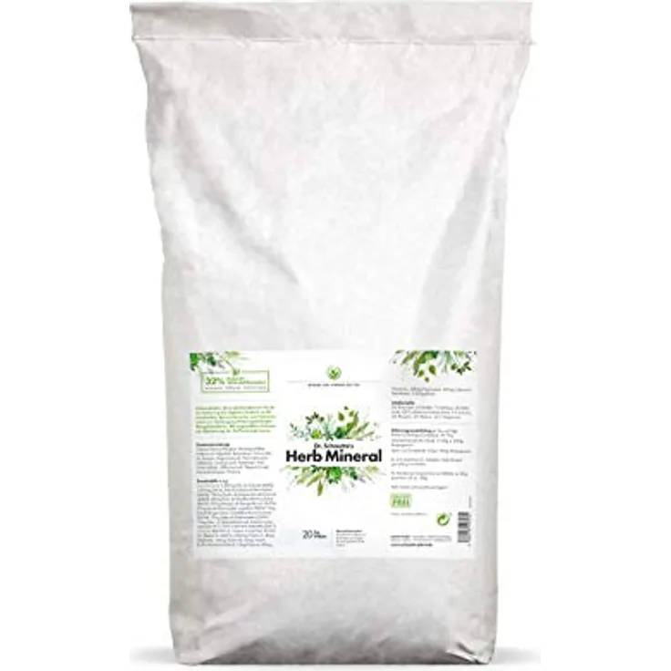 Dr. Schätte Herb Mineral Pellets, 20 kg Kleintierfutter mit mineralstoffreicher Formel