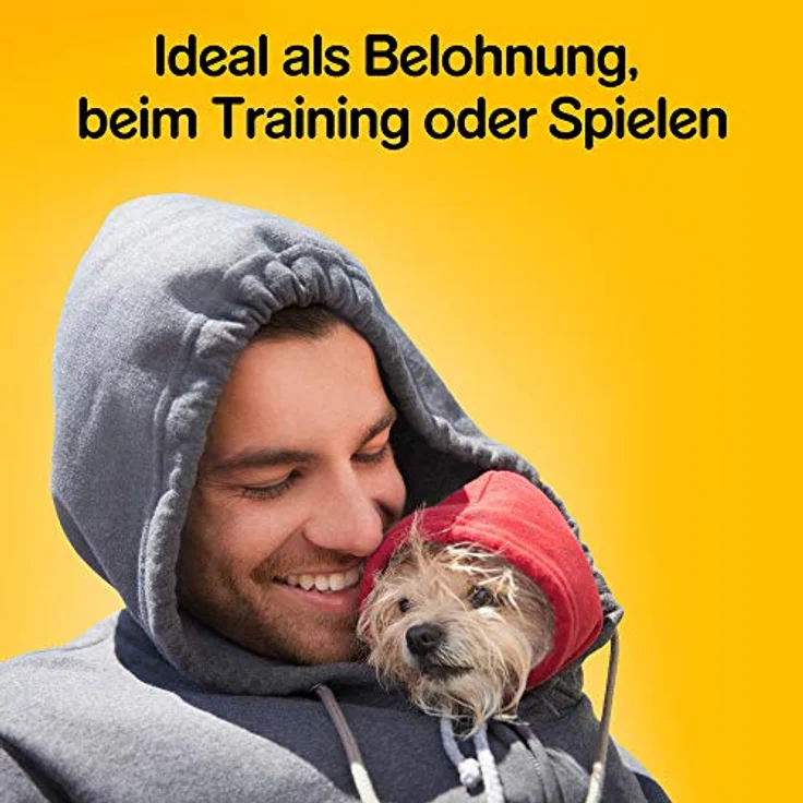Pedigree Markies Trio's, Hundesnacks 500 g, gefüllt mit Omega 3, Vitaminen und Mineralien für starke Knochen, ohne künstliche Farb- und Aromastoffe – Bild 2
