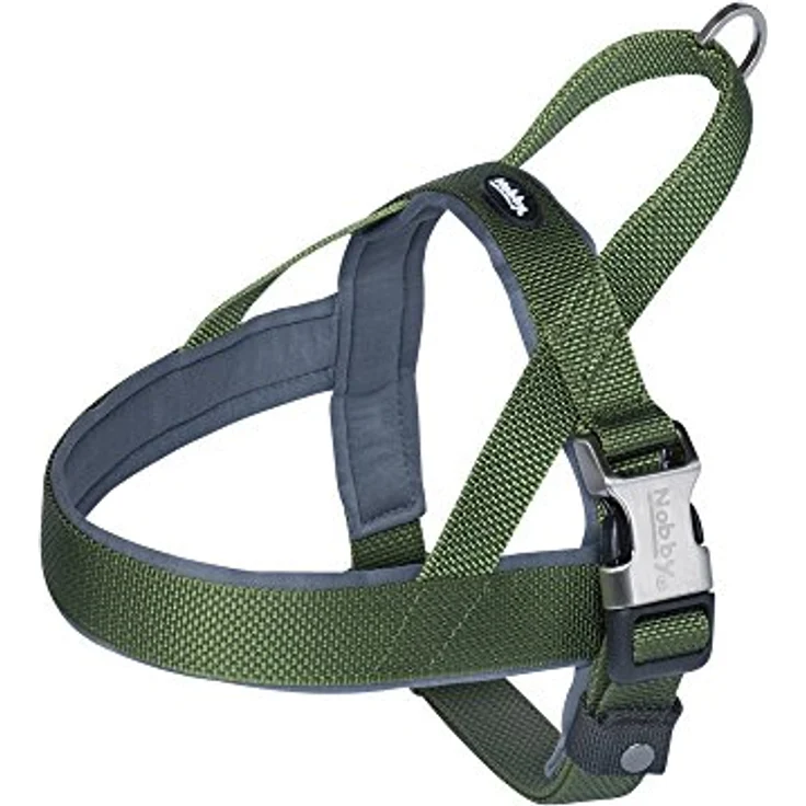 Nobby Norwegergeschirr Classic Preno Royal, olivgrün L: 38-50 cm + 36 cm, B: 20/25 mm, 1 Stück – Bild 2