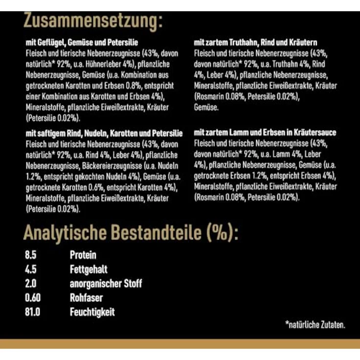 Cesar Megapack Landragout, Hundenassfutter in der Schale, 4 Varietäten, 24 x 150g, ohne Zuckerzusatz, schonend zubereitet – Bild 5