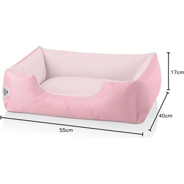 BedDog Hundebett ZARA mit Rand, Bezug abnehmbar, komfortabel und pflegeleicht – Bild 11