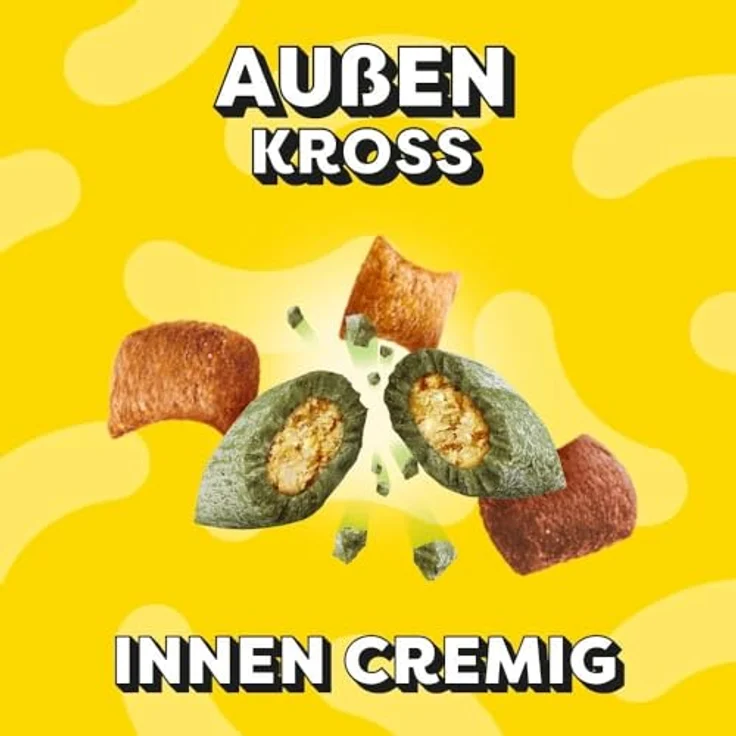 Dreamies Shake UPS Multivitamins Geflügel Picknick, Katzenleckerlis mit 2 kcal pro Stück, 660g (12 Beutel) – Bild 3