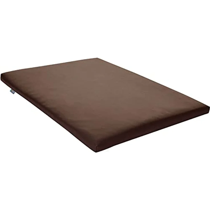 FORTISLINE Hundematte XL 120x90 cm - abwaschbares Hundebett aus Kunstleder - pflegeleichtes Liegekissen für große Hunde - robuste Tiermatte für Zuhause, Auto und Reisen – Bild 1