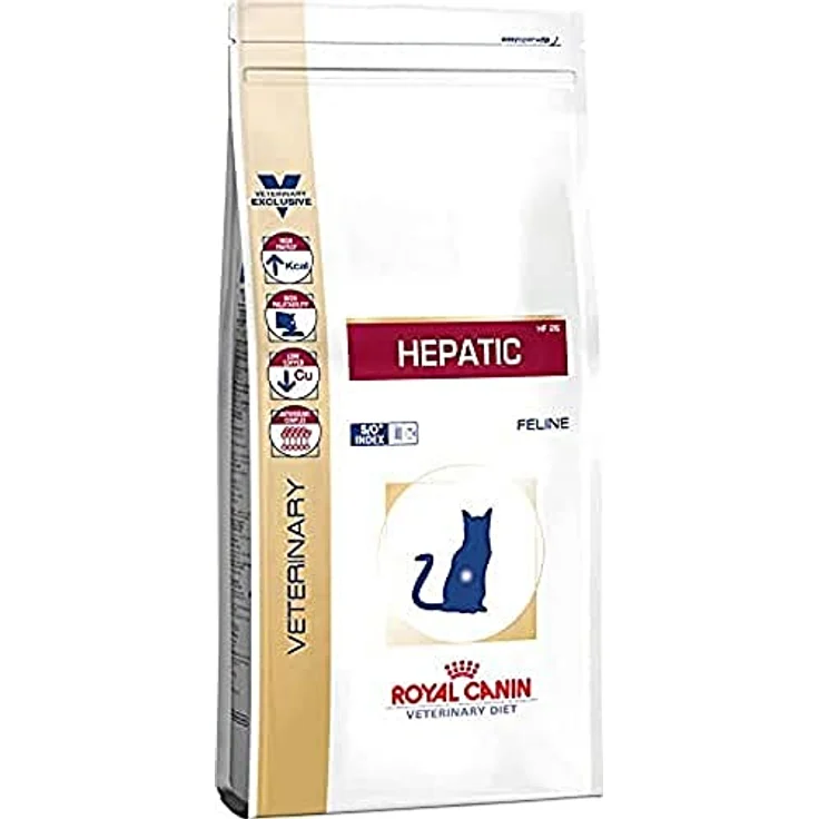 ROYAL CANIN Veterinary HEPATIC, Katzenfutter zur Unterstützung der Leberfunktion, 4 kg, niedriger Kupfergehalt, hoher Energiegehalt