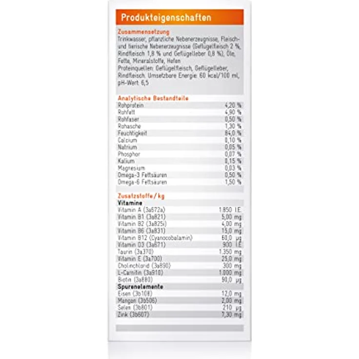 RECOACTIV Nieren Tonicum für Katzen, flüssiges Ergänzungsfuttermittel mit hochwertigem Protein, 90 ml, zur Unterstützung der Nierenfunktion und Appetitsteigerung – Bild 3