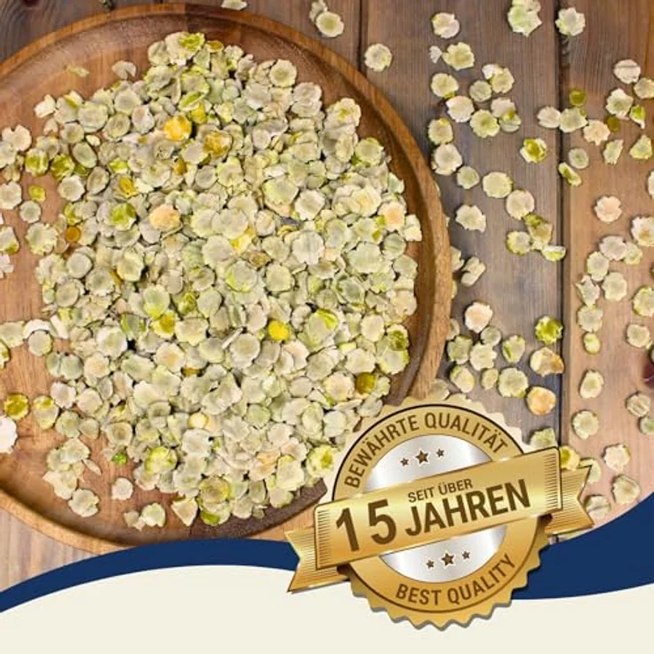 Lyra Pet® Erbsenflocken 25 kg, nährstoffreiches Einzelfutter für Wildvögel, Pferde & Kleinnager, reich an Proteinen, Ballaststoffen & Vitaminen, ganzjährig geeignet – Bild 3