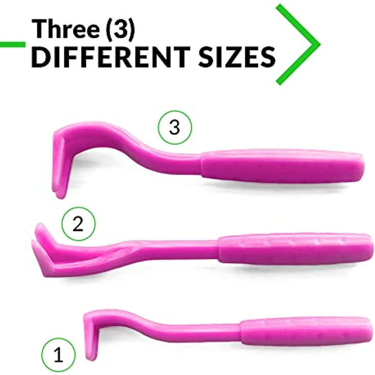 MYDAISY 3er-Set Zeckenzange für Hunde, Katzen und Menschen, ergonomisch, in 3 Größen für schonende Zeckenentfernung – Bild 4
