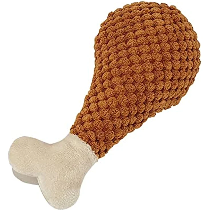 Nobby Plüsch Hähnchenkeule Classic , 17,5 cm, 1 Stück – Bild 2