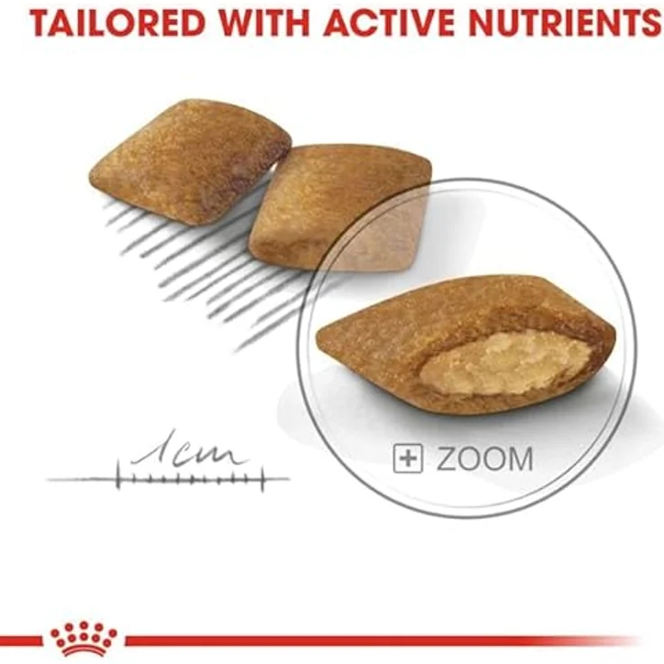 Royal Canin CCN Exigent Mini, 1kg Trockenfutter für wählerische kleine Hunde bis 10 kg, vollwertige Ernährung mit knusprigen Kissenstückchen – Bild 4