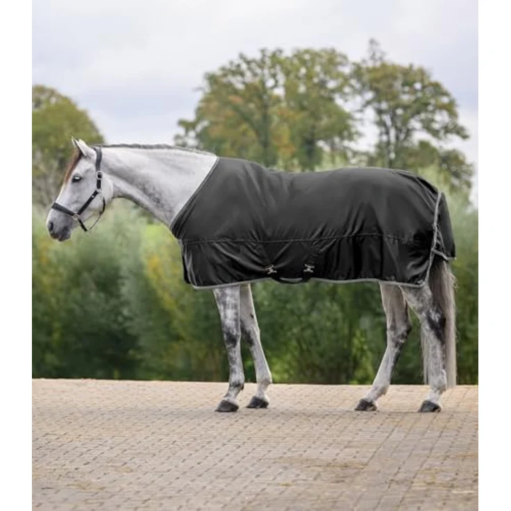 WALDHAUSEN Economic Regendecke, schwarz, 420-Denier-Polyester, wasserdicht, atmungsaktiv, 115 cm – Bild 2